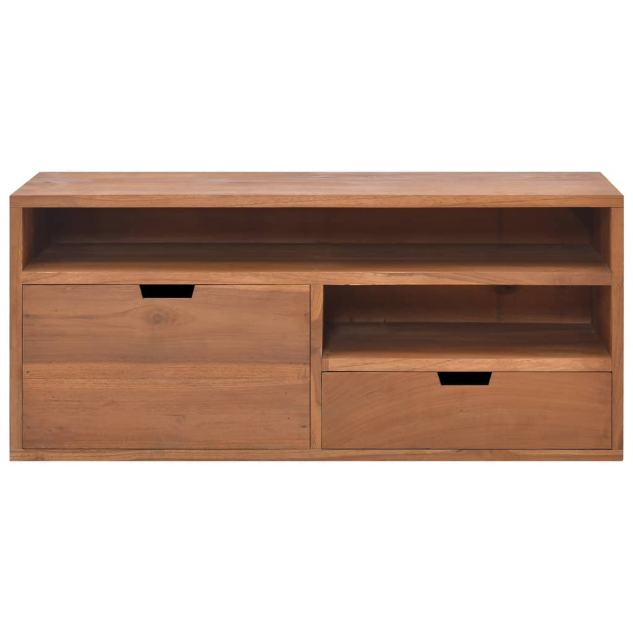 Tv-Meubel 90X30X40 Cm Massief Teakhout 90 cm