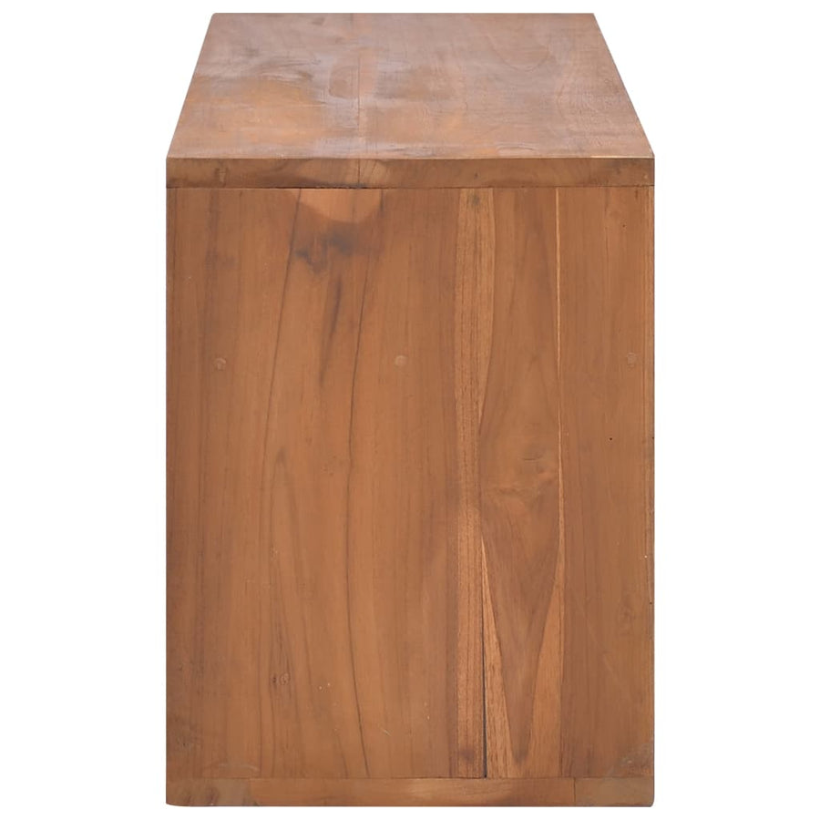Tv-Meubel 90X30X40 Cm Massief Teakhout 90 cm