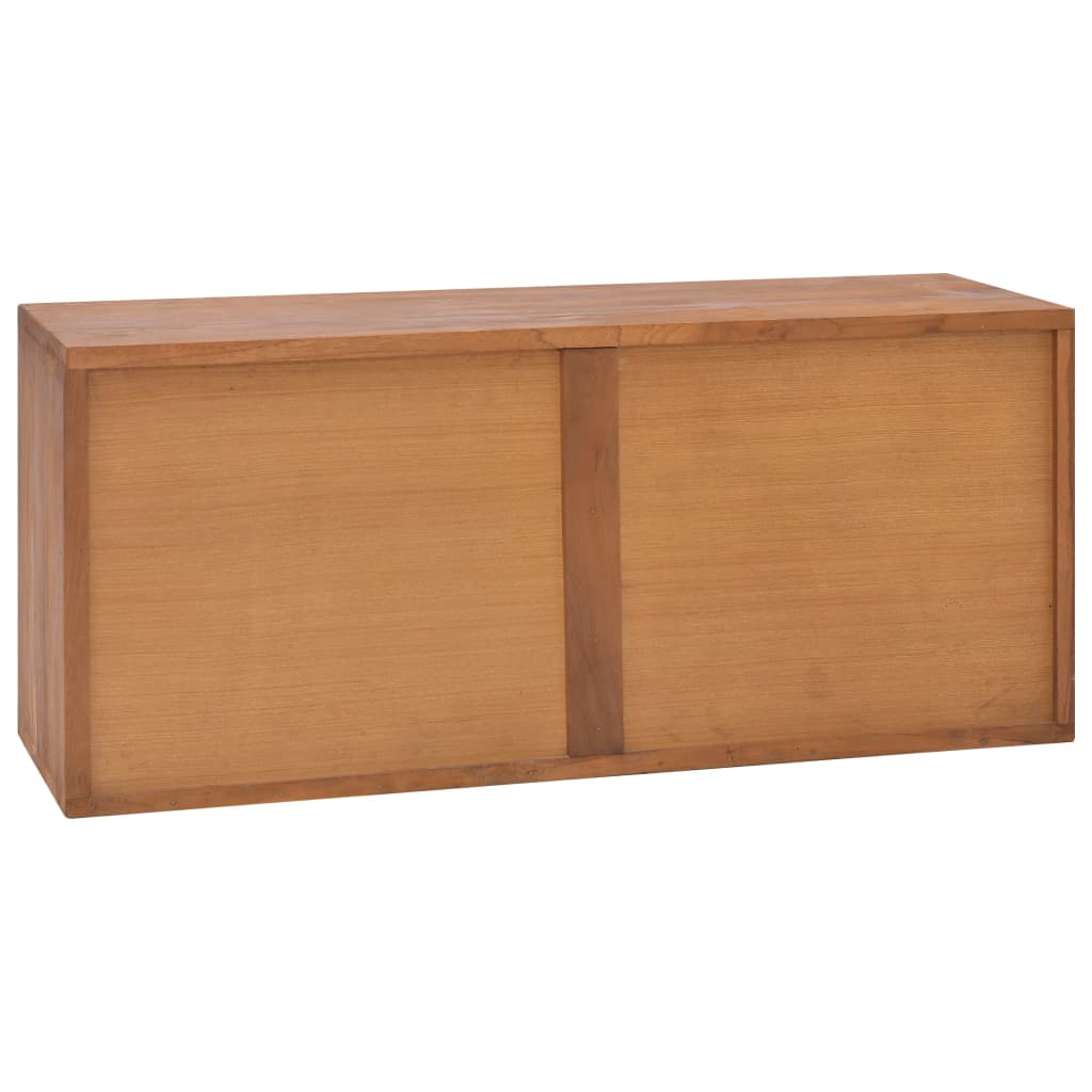 Tv-Meubel 90X30X40 Cm Massief Teakhout 90 cm