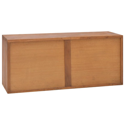 Tv-Meubel 90X30X40 Cm Massief Teakhout 90 cm