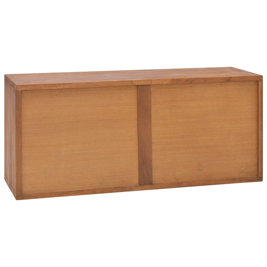 Tv-Meubel 90X30X40 Cm Massief Teakhout 90 cm