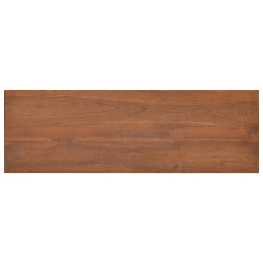Tv-Meubel 90X30X40 Cm Massief Teakhout 90 cm