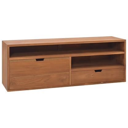Tv-Meubel 110X30X40 Cm Massief Teakhout 110 cm