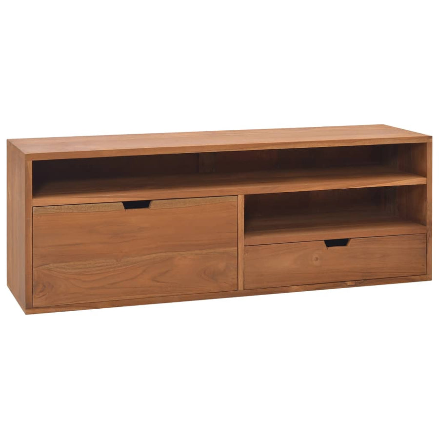 Tv-Meubel 110X30X40 Cm Massief Teakhout 110 cm
