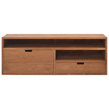 Tv-Meubel 110X30X40 Cm Massief Teakhout 110 cm
