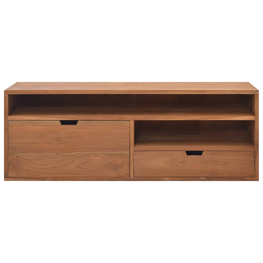 Tv-Meubel 110X30X40 Cm Massief Teakhout 110 cm