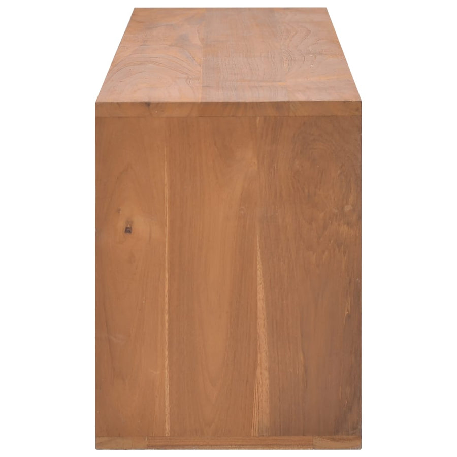 Tv-Meubel 110X30X40 Cm Massief Teakhout 110 cm