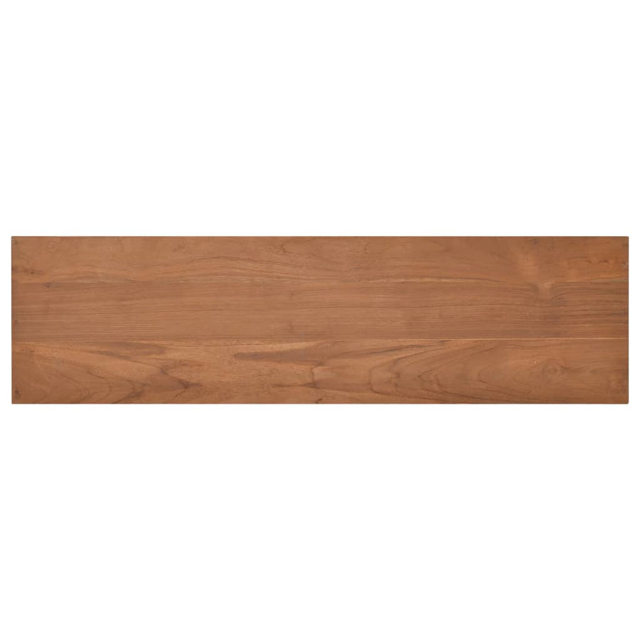 Tv-Meubel 110X30X40 Cm Massief Teakhout 110 cm