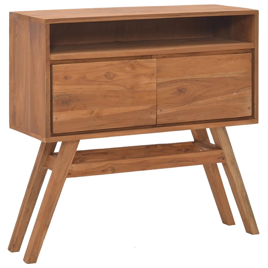 Wandtafel Massief Teakhout 80 x 30 x 80 cm