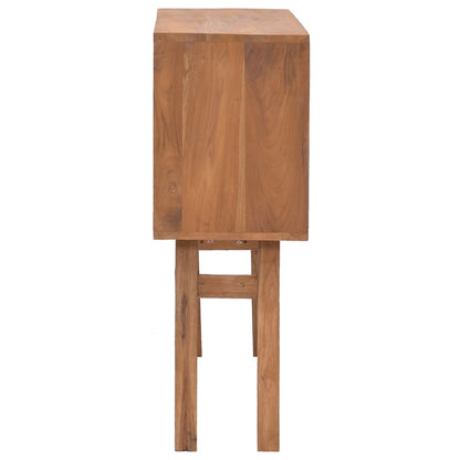 Wandtafel Massief Teakhout 80 x 30 x 80 cm
