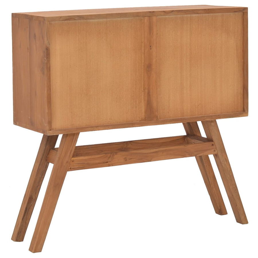 Wandtafel Massief Teakhout 80 x 30 x 80 cm