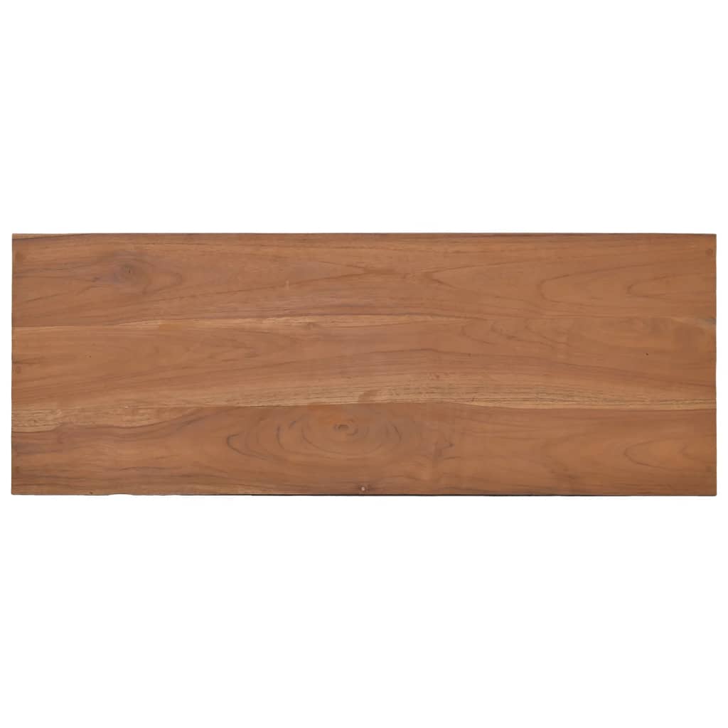 Wandtafel Massief Teakhout 80 x 30 x 80 cm