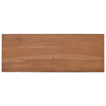 Wandtafel Massief Teakhout 80 x 30 x 80 cm