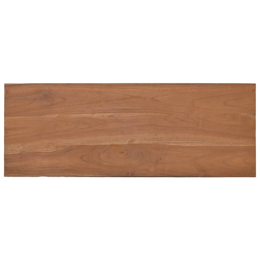 Wandtafel Massief Teakhout 80 x 30 x 80 cm
