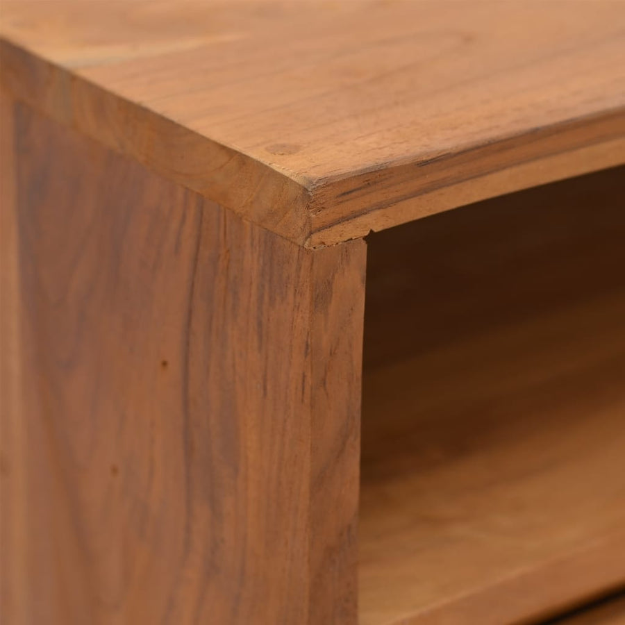 Wandtafel Massief Teakhout 80 x 30 x 80 cm