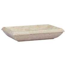 Gootsteen 50X35X10 Cm Marmer Kleurig Crème