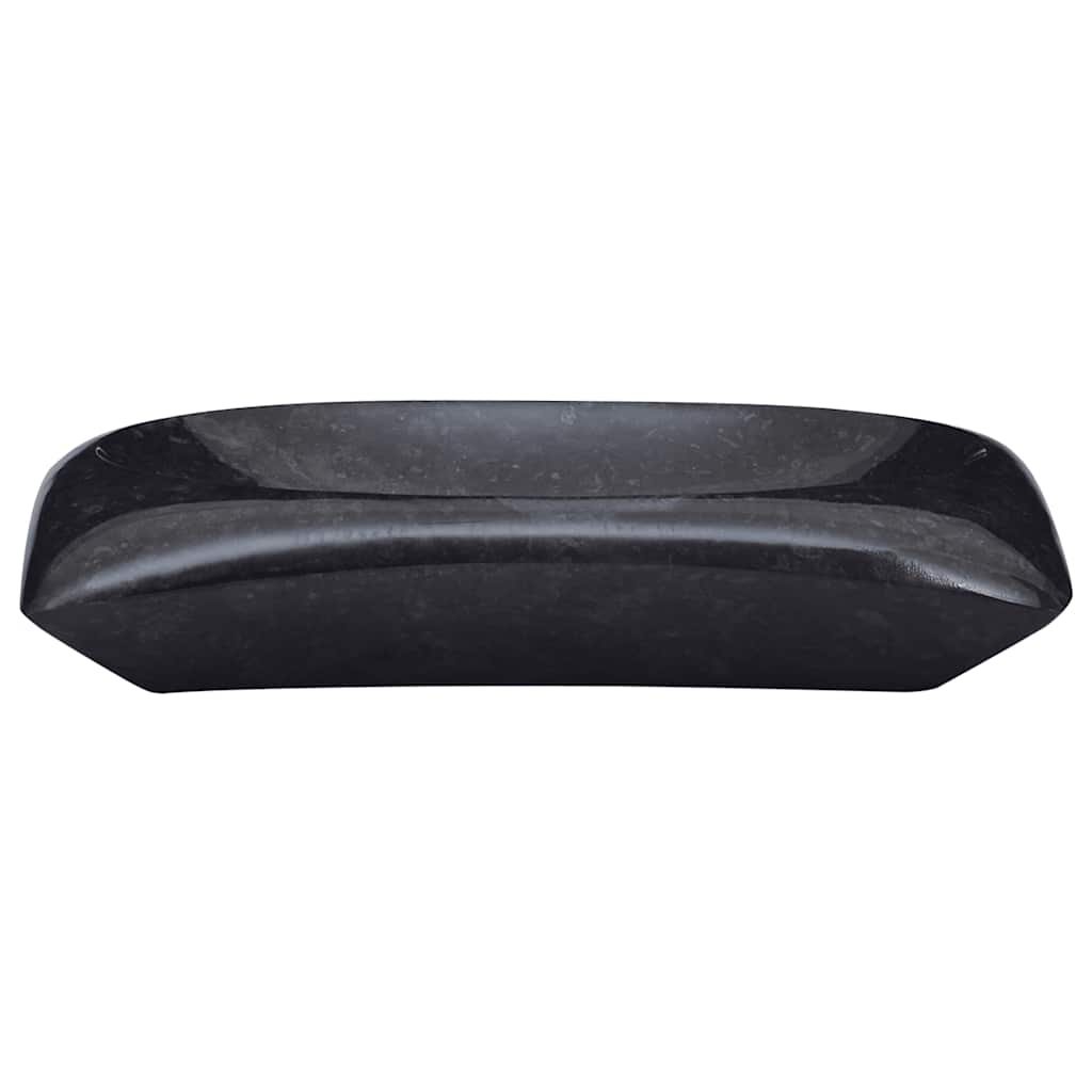 Gootsteen 50x35x10 cm marmer zwart
