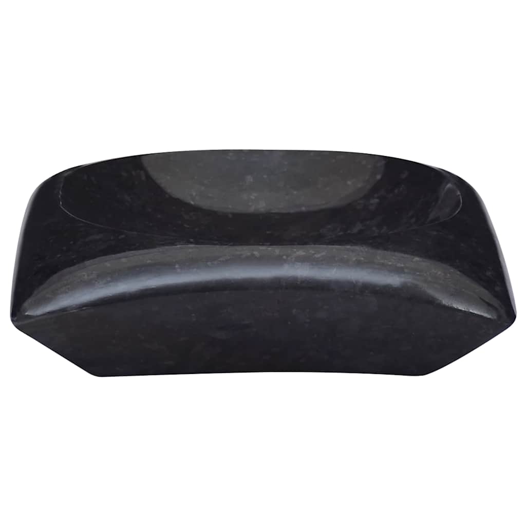 Gootsteen 50x35x10 cm marmer zwart