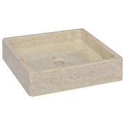 Gootsteen 40x40x10 cm marmer zwart