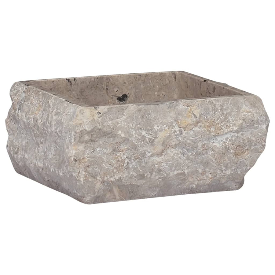 Gootsteen 30X30X13 Cm Marmer Crèmekleurig
