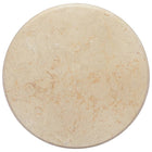 Tabletop Ø50x2.5 cm cream marble