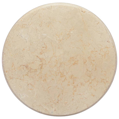 Tafelblad Ø50X2,5 Cm Marmer Kleurig Ø 50 x 2.5 cm Crème