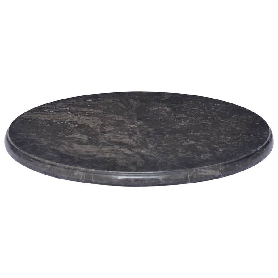 Tafelblad Ø50X2,5 Cm Marmer Ø 50 x 2.5 cm Zwart
