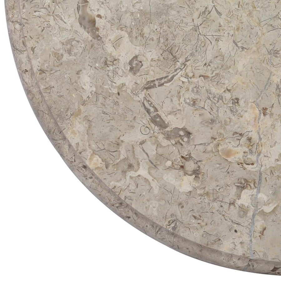 Tafelblad Ø50X2,5 Cm Marmer Ø 50 x 2.5 cm Grijs