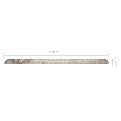Tafelblad Ø50X2,5 Cm Marmer Ø 50 x 2.5 cm Grijs