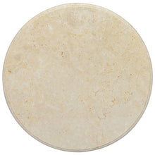 Tafelblad Ø60X2,5 Cm Marmer Kleurig Ø 60 x 2.5 cm Crème