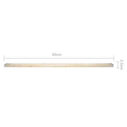 Tafelblad Ø60X2,5 Cm Marmer Kleurig Ø 60 x 2.5 cm Crème