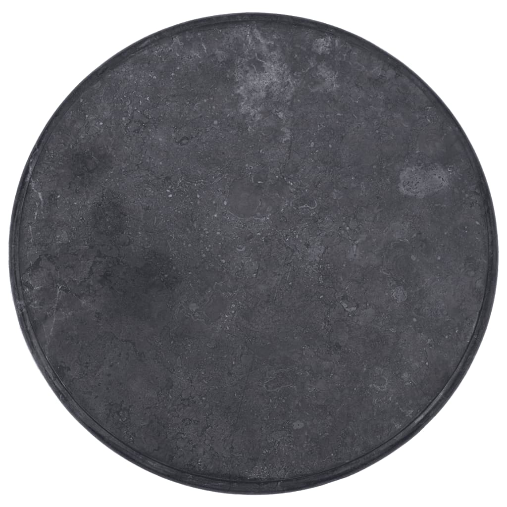 Tafelblad Ø60X2,5 Cm Marmer Ø 60 x 2.5 cm Zwart