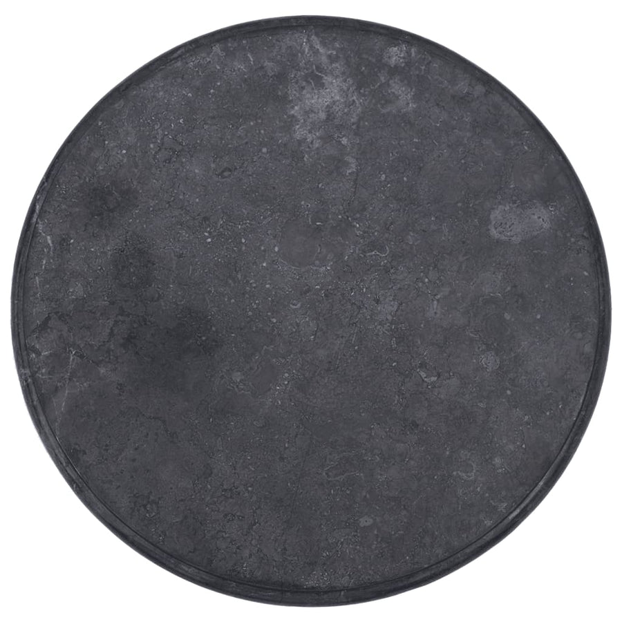 Tafelblad Ø60X2,5 Cm Marmer Ø 60 x 2.5 cm Zwart