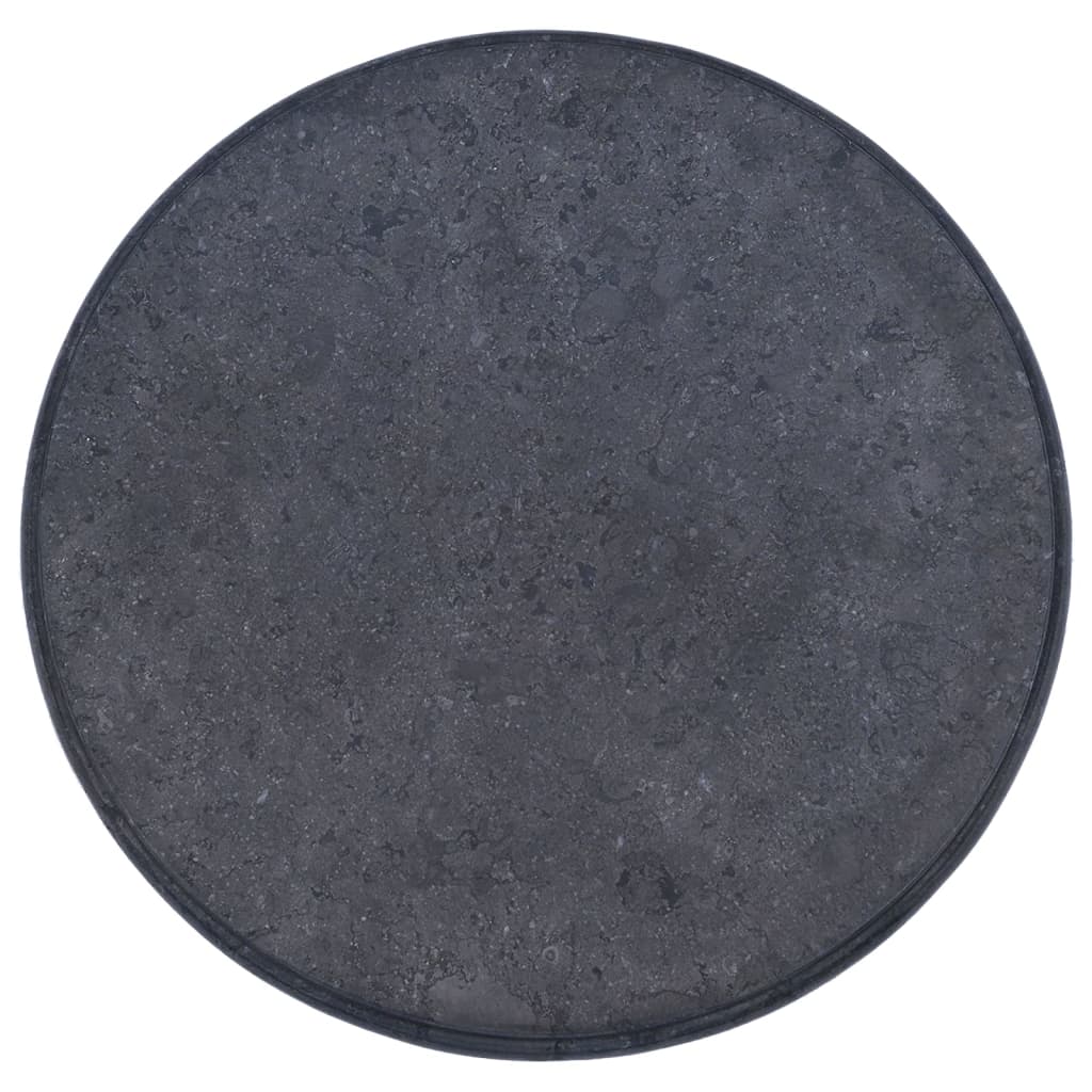 Tafelblad Ø60X2,5 Cm Marmer Ø 60 x 2.5 cm Zwart