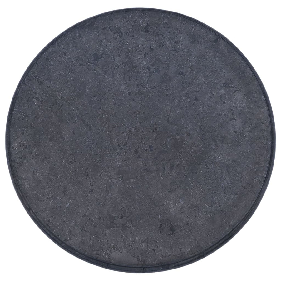 Tafelblad Ø60X2,5 Cm Marmer Ø 60 x 2.5 cm Zwart