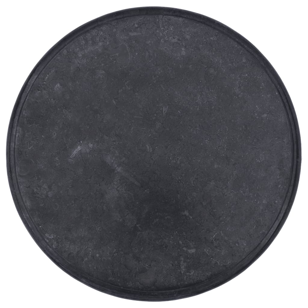 Tafelblad Ø60X2,5 Cm Marmer Ø 60 x 2.5 cm Zwart