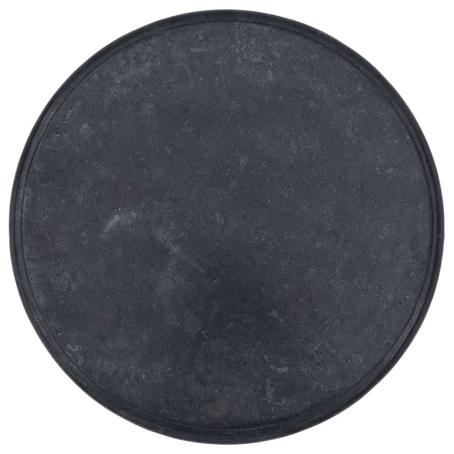 Tafelblad Ø60X2,5 Cm Marmer Ø 60 x 2.5 cm Zwart