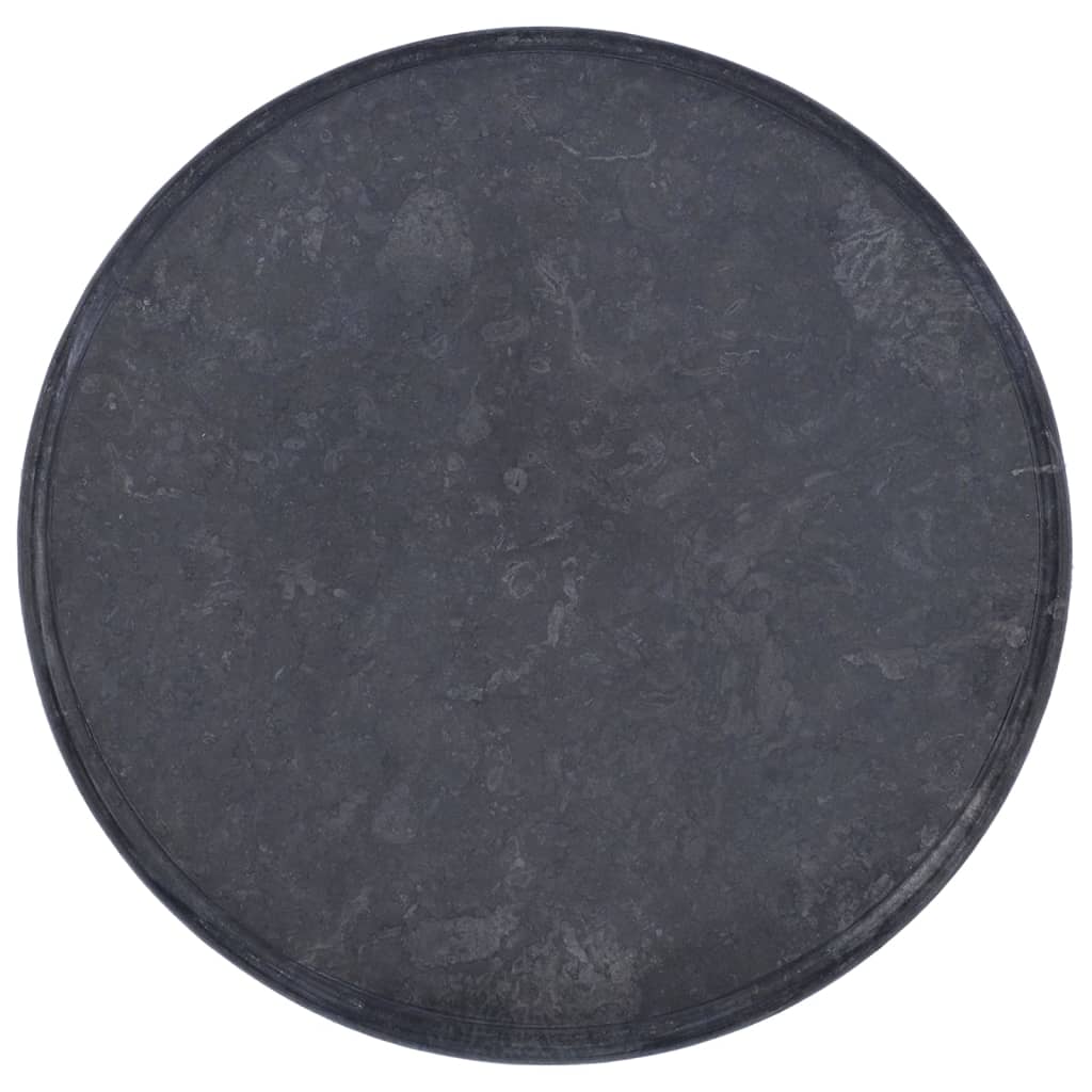 Tafelblad Ø60X2,5 Cm Marmer Ø 60 x 2.5 cm Zwart