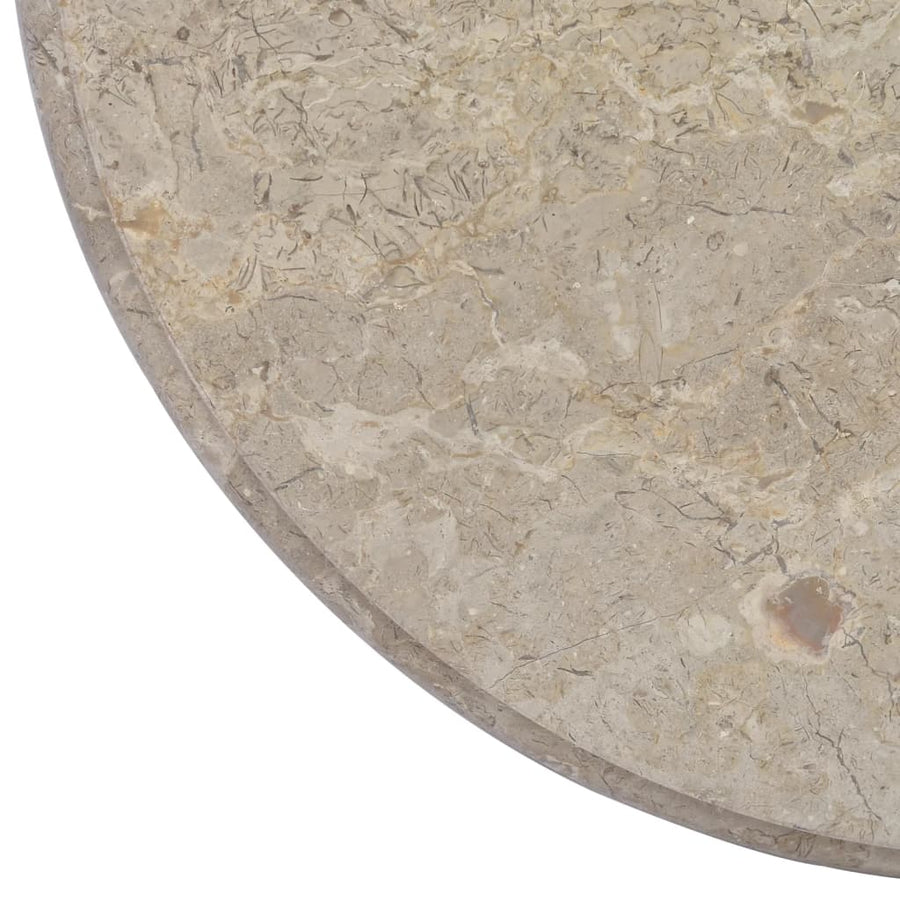Tafelblad Ø60X2,5 Cm Marmer Ø 60 x 2.5 cm Grijs