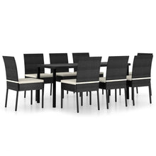9-Delige Tuinset Poly Rattan 8