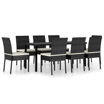 9-Delige Tuinset Poly Rattan 8
