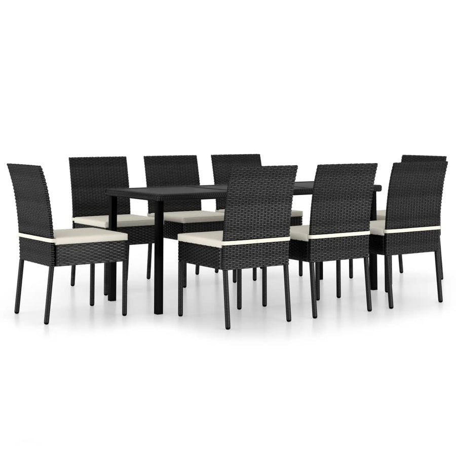 9-Delige Tuinset Poly Rattan 8