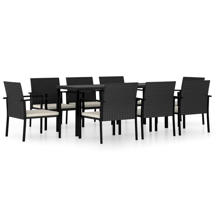 9-Delige Tuinset Poly Rattan 8
