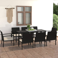 9-Delige Tuinset Poly Rattan 8