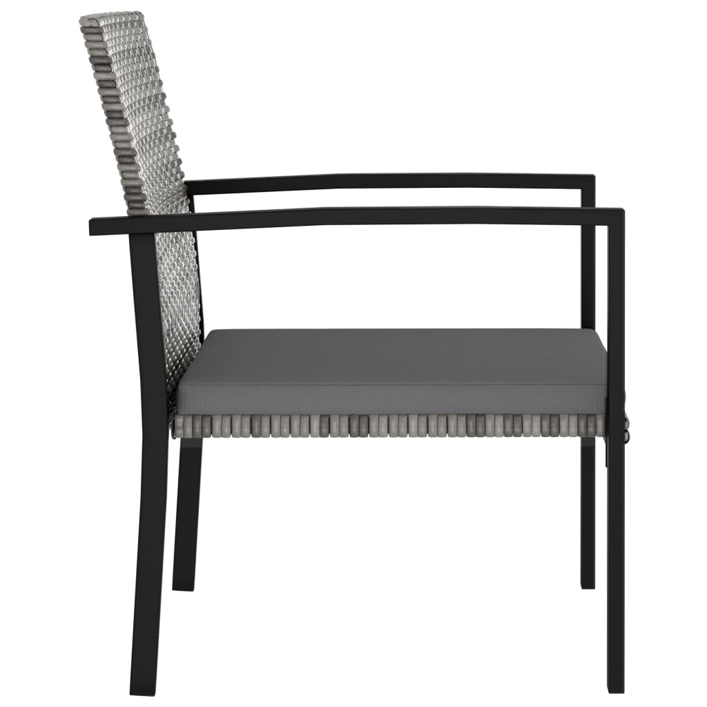-Delige Tuinset Poly Rattan 7 Grijs