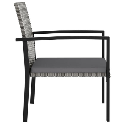 -Delige Tuinset Poly Rattan 7 Grijs