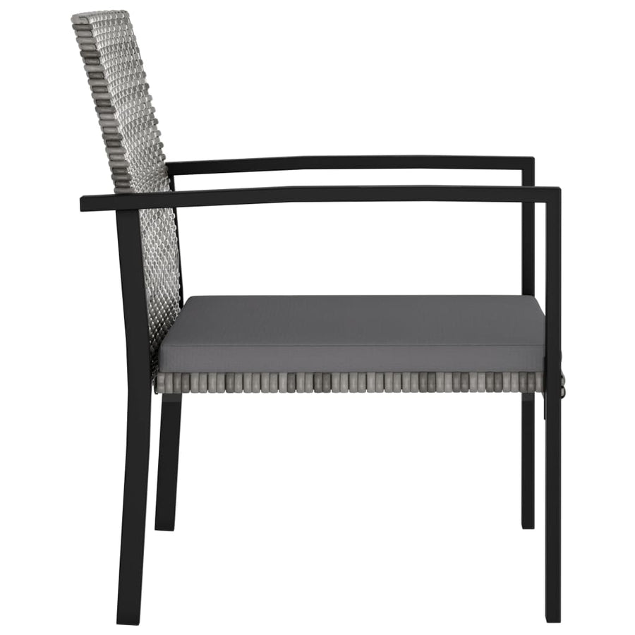 -Delige Tuinset Poly Rattan 7 Grijs