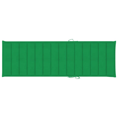 Ligbed Met Kussen Geïmpregneerd Grenenhout Groen