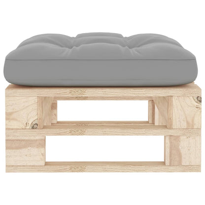 Tuinhocker Pallet Geïmpregneerd Grenenhout Bladpatroon
