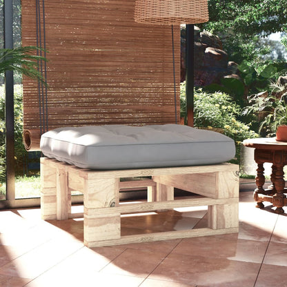 Tuinhocker Pallet Geïmpregneerd Grenenhout Bladpatroon